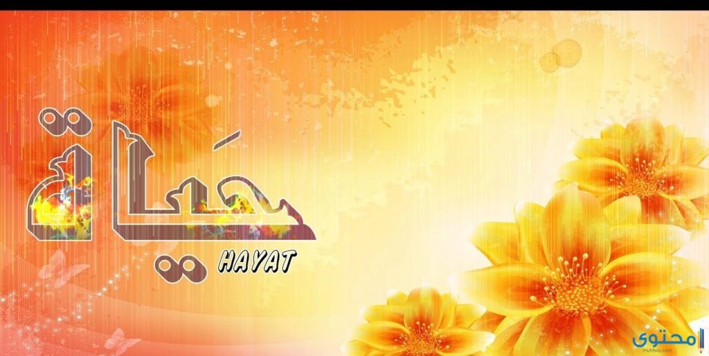 معنى اسم حياة (Hayat) وصفات من تحمله